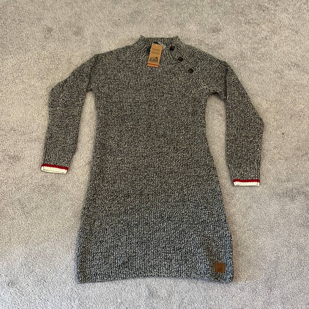 Roots grey sweater dress